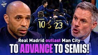 Henry, Micah & Carragher REACT after dramatic Man City-Real Madrid pens! | UCL T