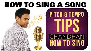 What is Pitch & Tempo ? | How to sing for beginners | Singing tips | How to sing any song