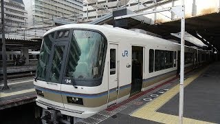 JR西日本 221系 リニューアル車 クハ221 34他４連+221系220形 クハ220 11他４連  天王寺駅発車