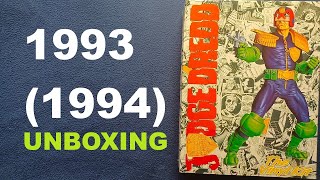 UNBOXING: HALCYON, JUDGE DREDD "The Vinyl Kit", 1/16? 1993, HT16, 1994 MODEL RECTIFIER CORP.