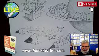 Mark Kistler LIVE! Episode 38: Let's draw a Marshmallow Metropolis!