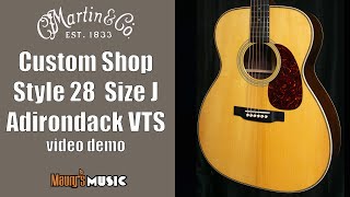 Martin Guitar Custom Shop - Stye: 28 Size: Jumbo