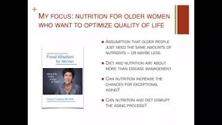 OAR Webinar: Nutrition and Healthy Aging