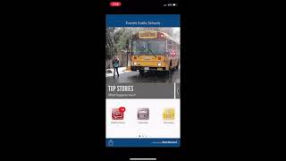 Gradebook in the Everett Public Schools mobile app