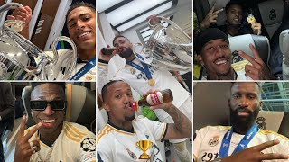 😅 Real Madrid Players Crazy Celebrations After Winning The 15th Champions League