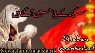 Sakina Ke Baba Hussain Agaye Hain |3 Shaban New Manqabat 2025 |Mola Hussain