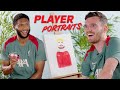 Andy Robertson & Joe Gomez take on Player Portaits Challenge | Liverpool FC