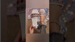 Beautiful 🥰 USA Bridal Slippers Collection Jhumka #shorts #sandal #footwear #shoes #jhumka #viral