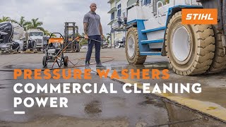 Commercial Cleaning Power | STIHL Pressure Washers