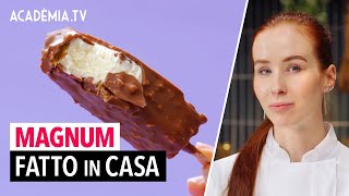 Homemade Magnum: Vanilla and Caramel Ice Cream Bar Without an Ice Cream Maker