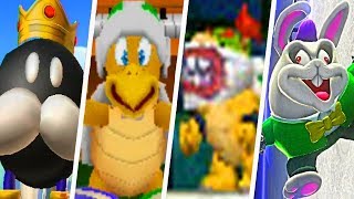 Evolution of Easy Bosses in Super Mario Games (1996 - 2018)