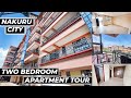 NEWLY CONSTRUCTED TWO BEDROOM APARTMENT TOUR IN NAKURU CITY | NAKA ESTATE | KENYAN REAL ESTATE