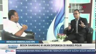 Bambang Widjojanto: Semua Pimpinan KPK Dikriminalisasi!
