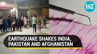 Watch how people in Delhi-NCR, J&K fled homes as quake shakes India, Pak and Afghanistan