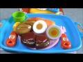 おもちゃの動画 ままごとトントン お子様ランチセット playing kitchen