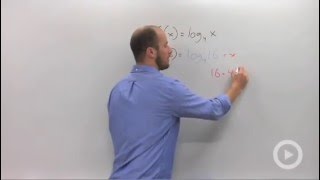 Function Notation with Logs and Exponentials