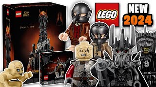 LEGO Lord of the Rings Barad-dûr & Fell Beast Sets OFFICIALLY Revealed