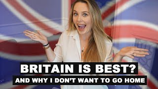 7 British things I love | Why England is the best and I don't want to leave