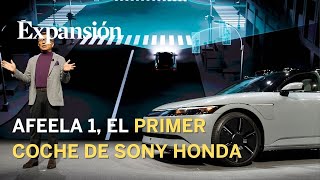 Sony y Honda presentan en el CES de Las Vegas su primer coche conjunto