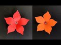 Easy Paper flowers | How to make paper flowers | Flower Making | DIY Flower
