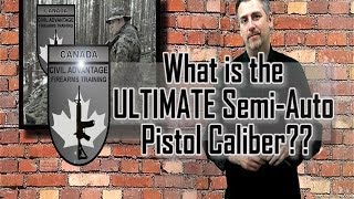 The Ultimate Semi Auto Pistol Caliber - What's your opinion???