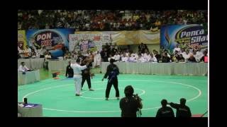 PON XIX Pencak Silat Jabar 2016 FINAL AMRI VS RYAN