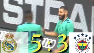 Real Madrid  vs  Fenerbahce  Highlights & Goal Resume & Goal 2019 HD