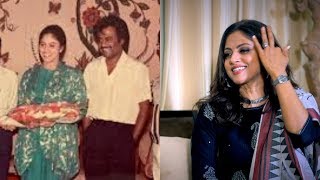 Actress Nathiya recollect memories about Superstar Rajini!