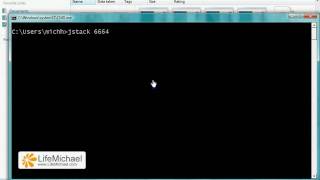 Simple Demonstration for Using the 'jstack' Utility