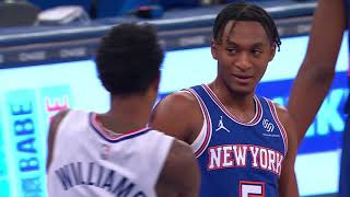 Immanuel Quickley to Lou Williams: 