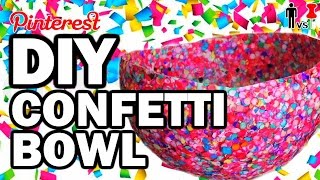 DIY Confetti Bowl - Man Vs Pin #104