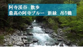 阿寺渓谷散歩 うなり島へ 阿寺渓谷キャンプ場の前に行って来ました！