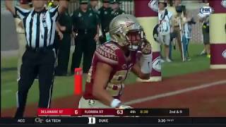 Seminole Moment: Justin Motlow Becomes First Seminole Tribe Member to Score TD for FSU (2017)