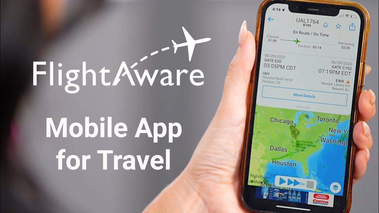 Using The FlightAware App For Travel - YouTube