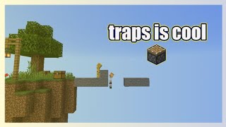 IT'S A TRAP MAN! SkyWars Funny Moments on CubeCraft #6 [MiniGames]
