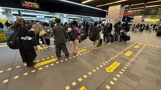 【ラストラン乗車‼️】車内＆駅ナカライブ　大阪駅を発車する最後の金沢行きサンダーバード号乗車と、北陸本線特急など本日ラストラン列車多数お見送り‼️