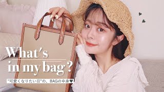 女子力あげたい日のBAGの中身❤︎ダイエットグッズや毎日の必需品など、たっぷりご紹介します……♡