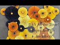 D.I.Y All the Time! Paper Rosette Backdrop