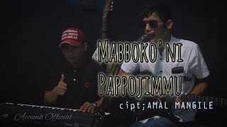 Lagu pop bugis bikin nangis MABBOKONI PAPPOJIMMU - KANCIL feat ACCUNK Live music