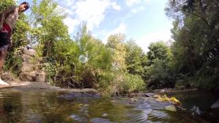 Saint Chinian river (GoPro)