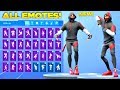 *NEW* IKONIK SKIN SHOWCASE WITH ALL FORTNITE DANCES & NEW EMOTES! (Samsung Exclusive Skin)