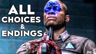 Detroit Become Human THE INTERROGATION ALL Choices And Outcomes (The Interrogation All Endings)