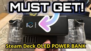 Must Get Game-Changer for Steam Deck OLED Unboxing \u0026 Review | Antank's Magnetic Powerbank \u0026 MORE!