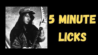 Criss Oliva Style Lick - 5 Minute Licks