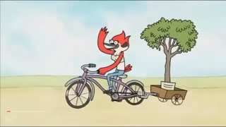 I only watch regular show for the plot