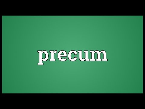 Precum Meaning Precum Meaning