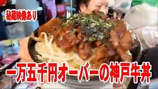 20180825藤沢なな【高級和牛・神戸牛丼一万五千円越え！！【秘蔵映像あり】】