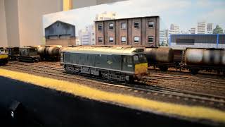 Woodside Depot in OO gauge at Hazel Grove Show 2024.