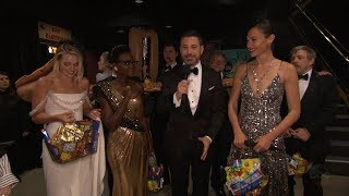 Jimmy Kimmel and Oscars Stars Surprise Moviegoers