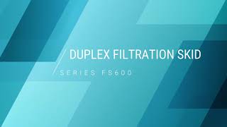 KD INTERNATIONAL | DUAL VESSEL CARTRIDGE FILTER UNIT | SERIES FS600